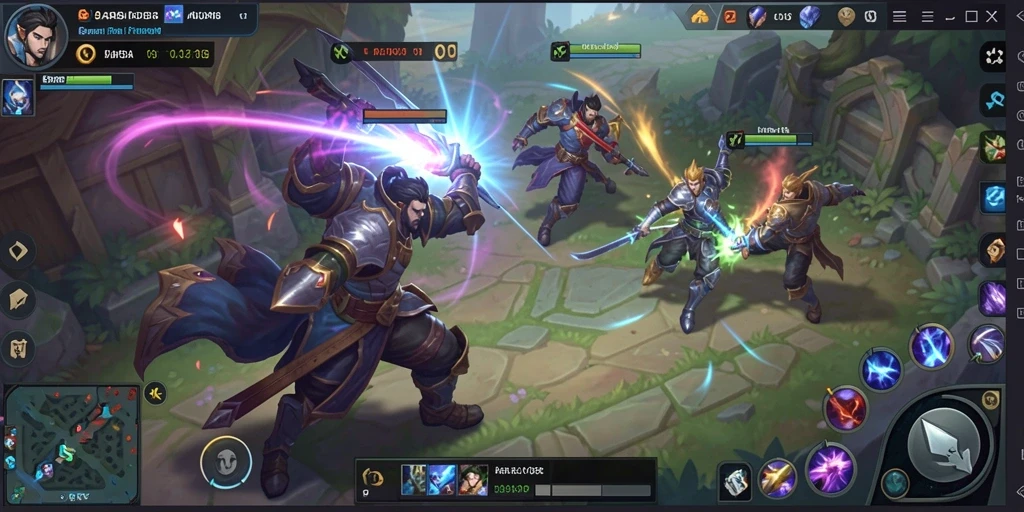 Tampilan menarik dari gameplay MOBA ASIA918 yang mendebarkan.