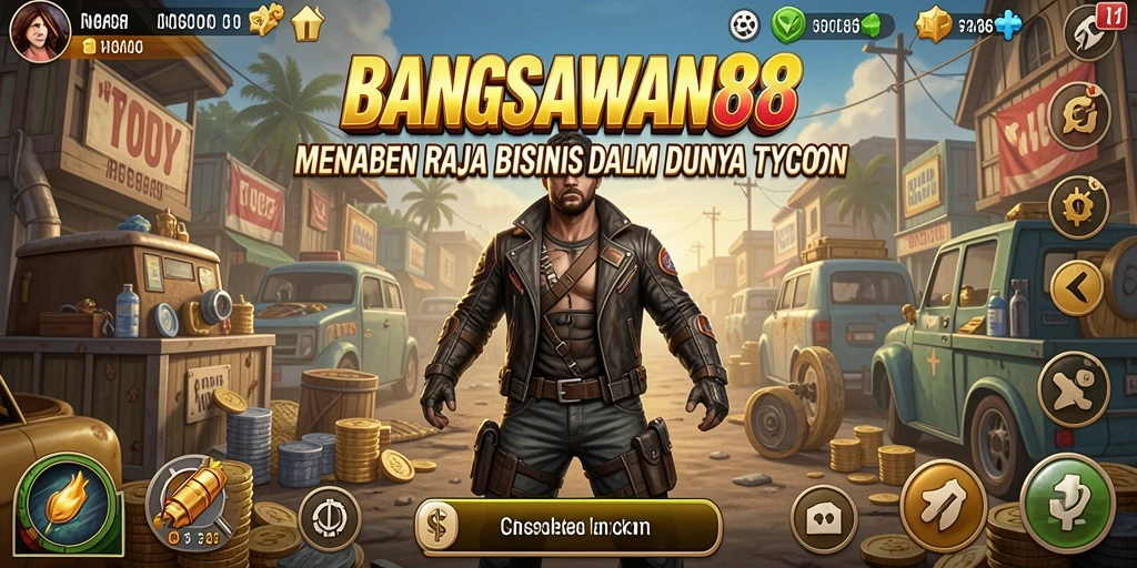 Tampilan menarik dari gameplay BANGSAWAN88 di dunia Tycoon.