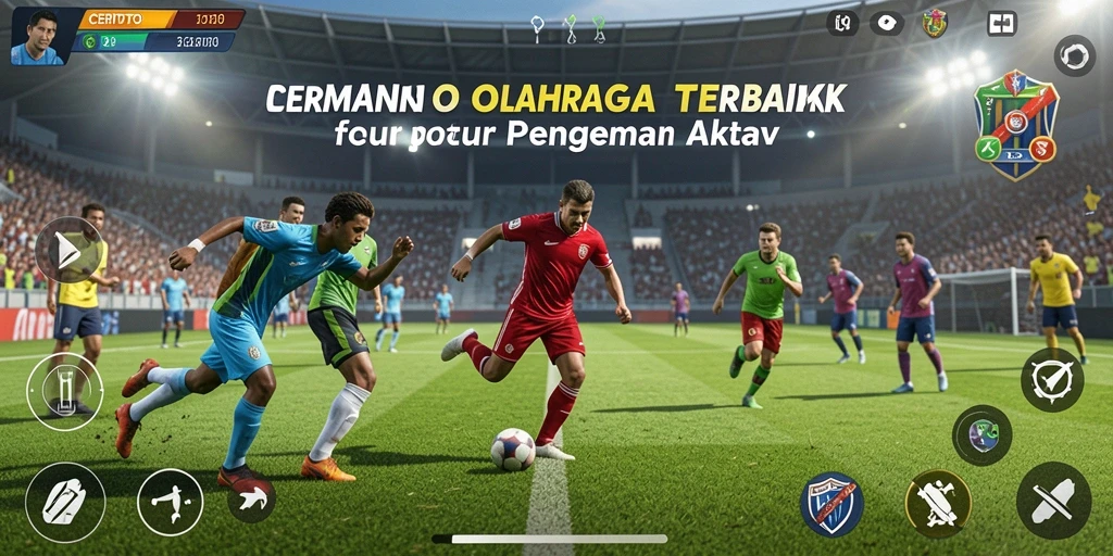 Tampilan gameplay menarik pada <strong>CERITOTO</strong> dengan berbagai pilihan olahraga.