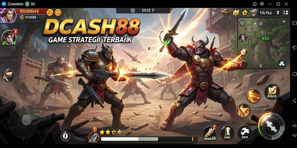 Gameplay seru di IDCASH88 dengan pertempuran strategis.