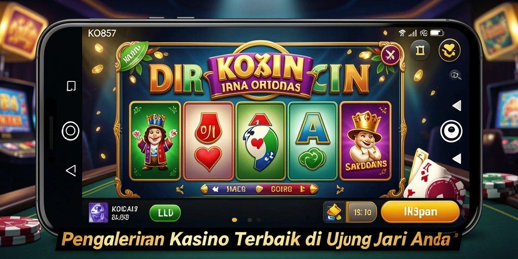 Screenshot KO857 menampilkan gameplay seru dari permainan kasino yang memikat.