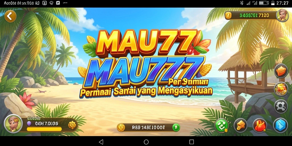 Tampilan gameplay MAU777 yang menghibur dan interaktif.