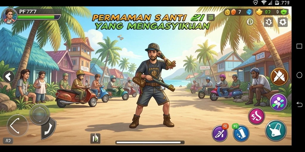 Tampilan gameplay PF777 yang seru dan interaktif.