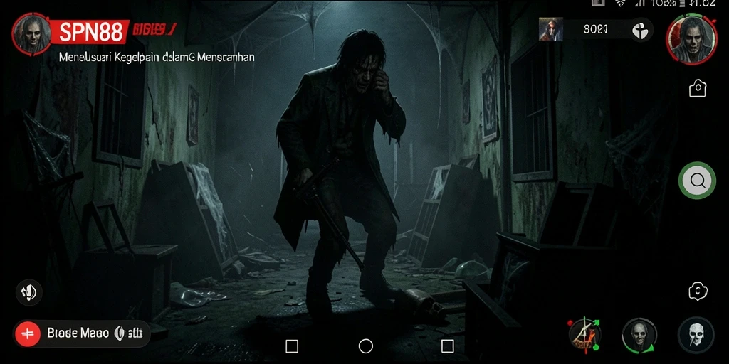 Tampilan gameplay SPN88 yang menakutkan dan mendebarkan.