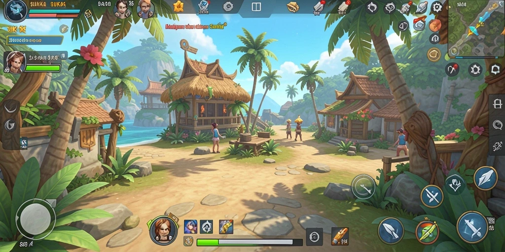 Screenshot gameplay SUKA86 yang penuh warna dan seru.
