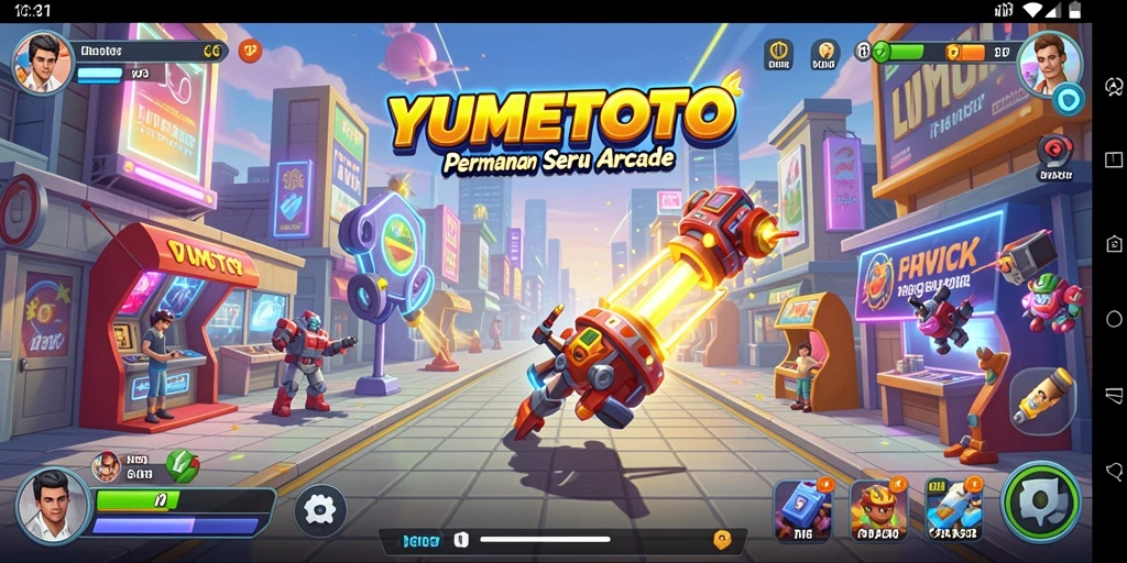 Tampilan menarik dari gameplay YUMETOTO yang penuh tantangan.